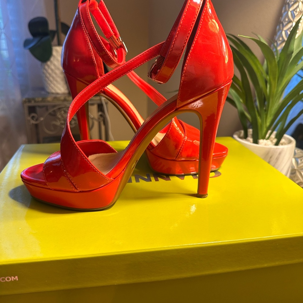 Gianni Bini Merandeh Ravishing Red Patent